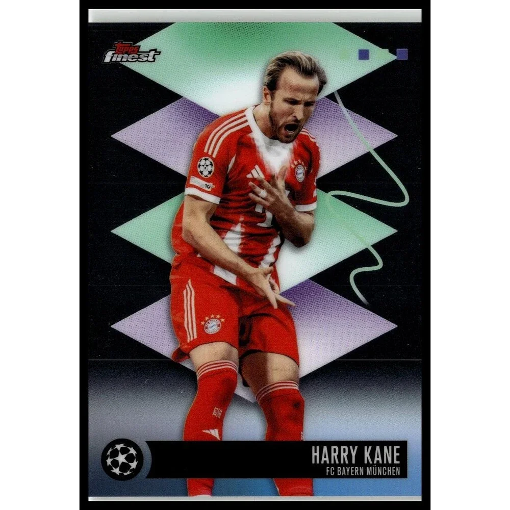 2026 Topps Finest Harry Kane #404 FC Bayern Munchen Rare
